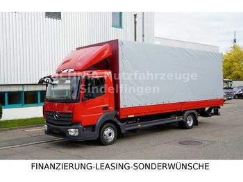 Planen Transporter Mercedes-Benz Atego 818L Pritsche 7,22m LBW Klima Euro-6: das Bild 1