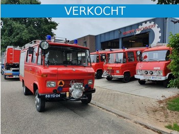 Kastenwagen, Transporter mit Doppelkabine Mercedes-Benz LF 408G brandweer, trekhaak 3500 kg: das Bild 1