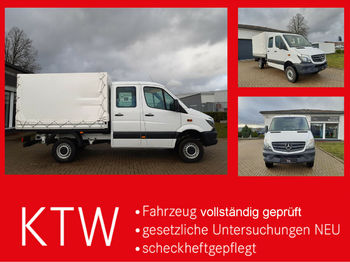 Planen Transporter, Transporter mit Doppelkabine Mercedes-Benz Sprinter 316CDI DOKA,Allrad,AHK3,5Tonnen: das Bild 1