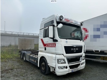 MAN TGX 26.480 Containerwagen/ Wechselfahrgestell LKW
