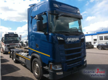 SCANIA S 450 Containerwagen/ Wechselfahrgestell LKW