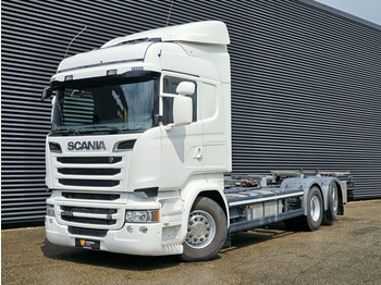 SCANIA R 520 Containerwagen/ Wechselfahrgestell LKW