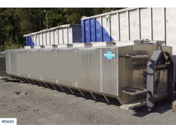 Tankcontainer AUKA tanker til transport av vann/levende fisk med oksygen anlegg: das Bild 1