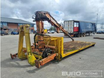  Flatbed Body, Atlas 3008 Crane to suit Hook Loader Lorry - Abrollcontainer