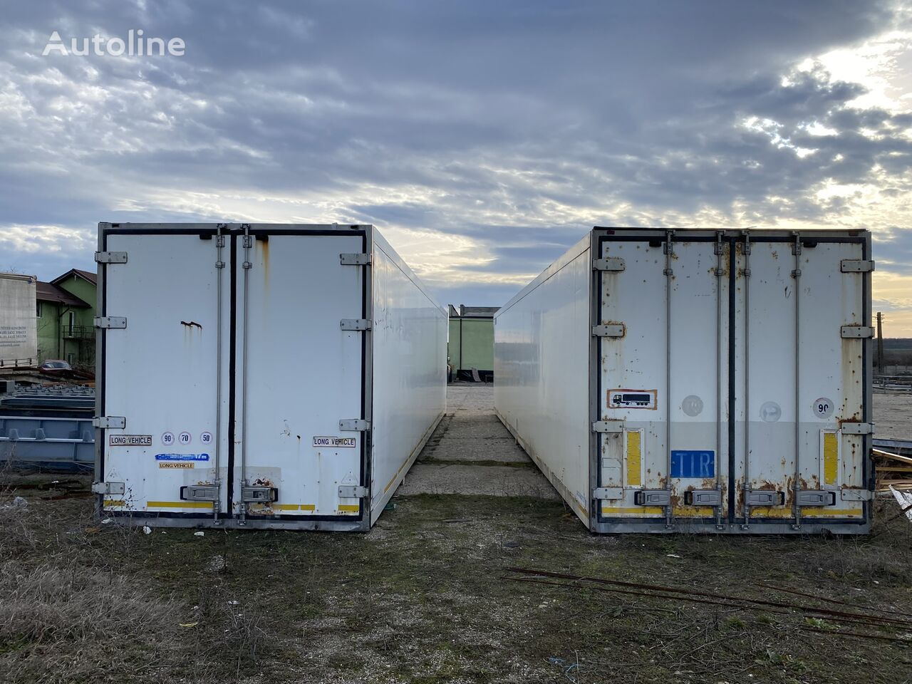 Kühlkofferaufbau Carrier SCHMITZ CONTAINERE 13 m lungime IZOTERME din DEZMEMBRARI DE VANZ: das Bild 10