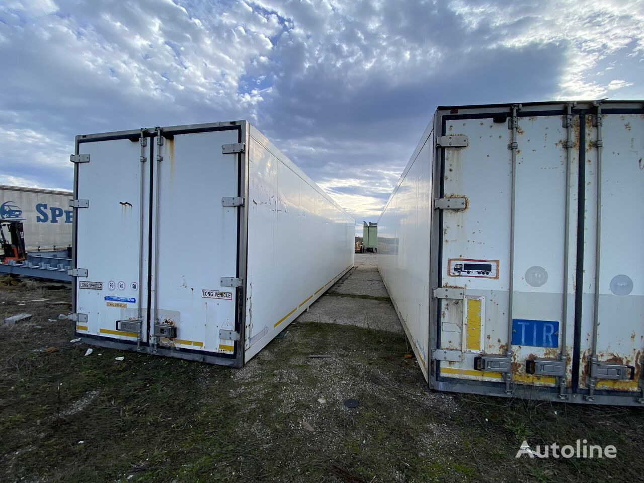 Kühlkofferaufbau Carrier SCHMITZ CONTAINERE 13 m lungime IZOTERME din DEZMEMBRARI DE VANZ: das Bild 11