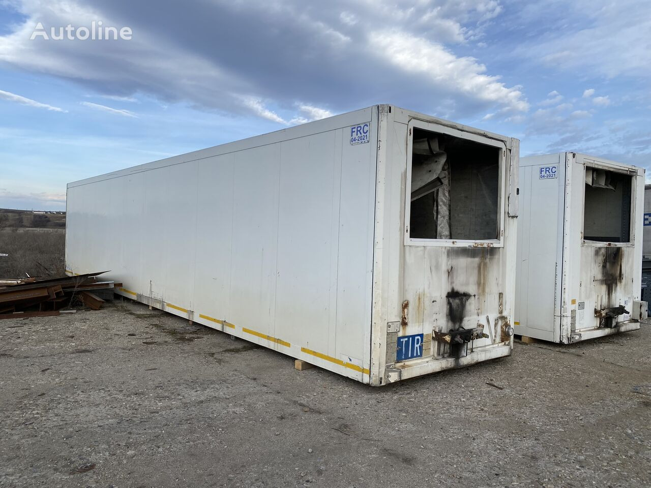 Kühlkofferaufbau Carrier SCHMITZ CONTAINERE 13 m lungime IZOTERME din DEZMEMBRARI DE VANZ: das Bild 8