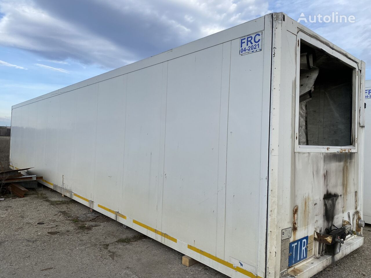 Kühlkofferaufbau Carrier SCHMITZ CONTAINERE 13 m lungime IZOTERME din DEZMEMBRARI DE VANZ: das Bild 7