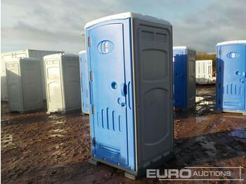 Wohncontainer Construction Site Toilet, Fresh Water Flush, Sink, Mirror, Soap Dispenser, Discharge Valve: das Bild 1