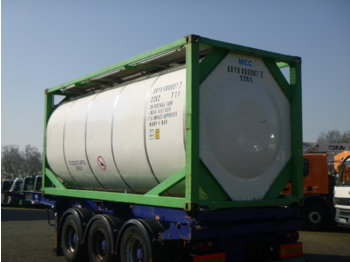Tankcontainer, Auflieger Danteco Food tank container inox 20 ft / 25 m3 / 1 comp: das Bild 3