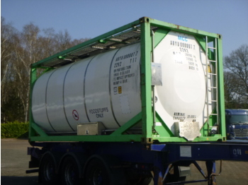 Tankcontainer, Auflieger Danteco Food tank container inox 20 ft / 25 m3 / 1 comp: das Bild 2