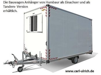 Wohncontainer neu kaufen Humbaur - Bauwagen 154222-24PF30 Einachser Sonderangebot: das Bild 1