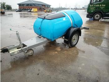 Lagertank Main Single Axle Plastic Water Bowser: das Bild 1