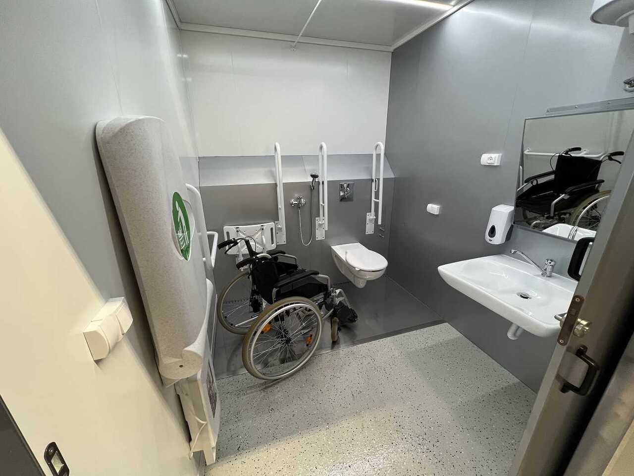 Wohncontainer, Anhänger neu kaufen ROSEMEIER VE WC F 3574 SP Behinderten WC Toiletten: das Bild 25