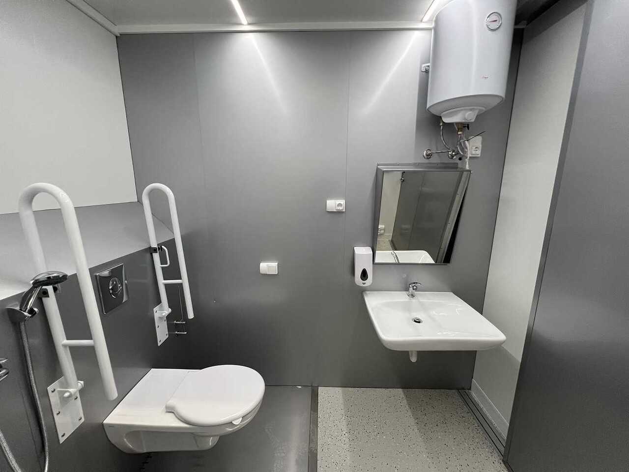 Wohncontainer, Anhänger neu kaufen ROSEMEIER VE WC F 3574 SP Behinderten WC Toiletten: das Bild 24