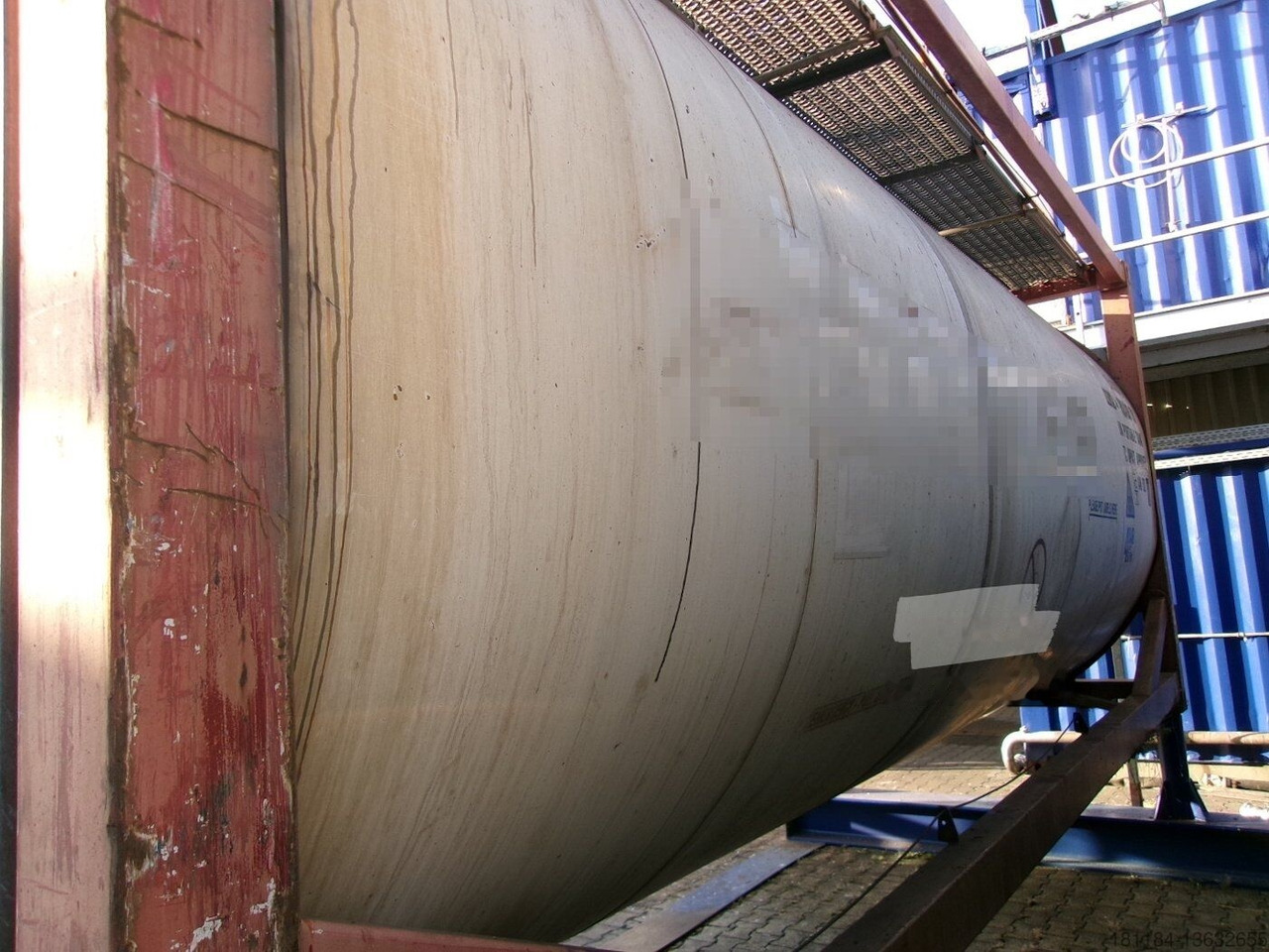 Tankcontainer TC 25.000 Liter V4A gereinigt isoliert (beheizbar) Laufstege Isobreite Full-Frame: das Bild 2