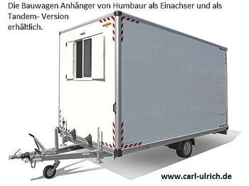 Wohncontainer Humbaur - Bauwagen 154222-24PF30 Einachser Sonderangebot