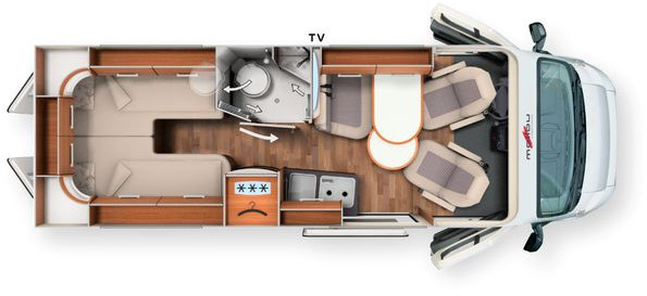Camper Van neu kaufen Malibu VAN COMFORT GT -  640 LE / INFOTAINMENT - PAKET: das Bild 3