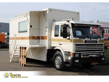 Scania 82M + Manual + Motorhome + Verplaatsbare Woning - Wohnmobil