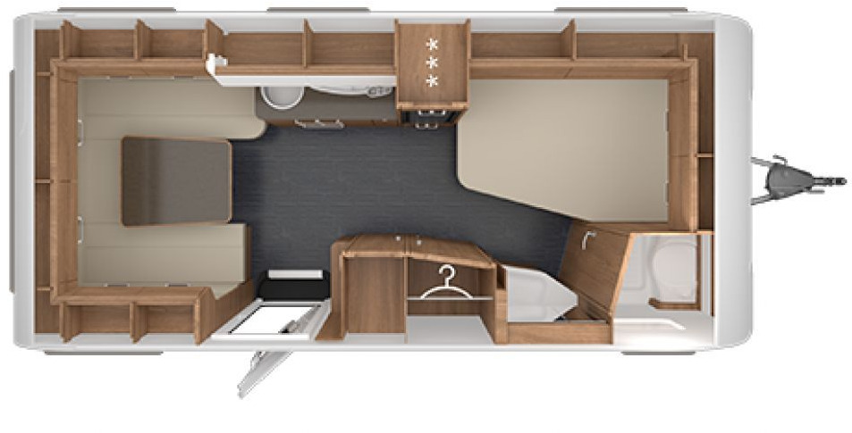 Wohnwagen neu kaufen Tabbert Da Vinci 490 TD IC-Line Sondermodell 2023 mit AT: das Bild 2