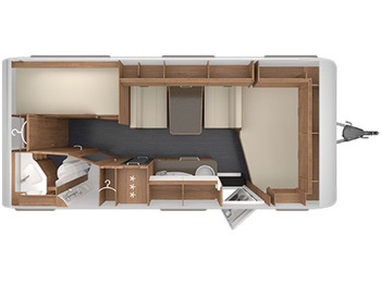 Wohnwagen neu kaufen Tabbert Da Vinci 500 KD Modell 2023: das Bild 2