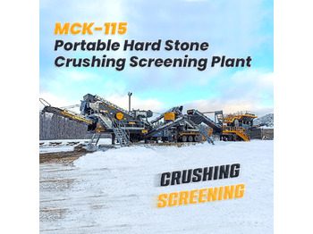 FABO MCK-115 MOBILE CRUSHING & SCREENING PLANT FOR HARDSTONE | 180-300 TPH - Mobile Brechanlage: das Bild 1