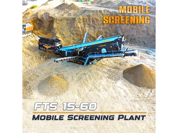 FABO FTS 15-60 MOBILE SCREENING PLANT 150-220 TPH | AVAILABLE IN STOCK - Mobile Brechanlage: das Bild 1