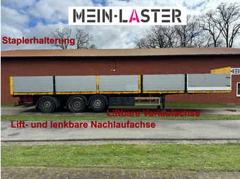 Schröder Pritsche Staplerhalterung Lenkachse  - Pritschenauflieger/ Plattformauflieger: das Bild 1