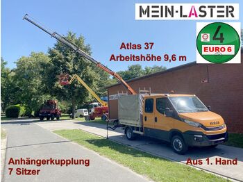 Iveco Daily 50C18 Doka Atlas 37 7m-350 kg AHK - Planen Transporter: das Bild 1