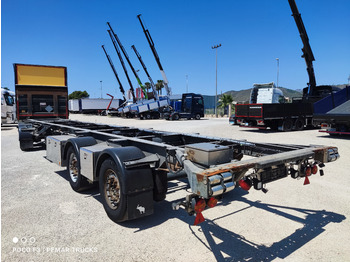 SCHMITZ CARGOBULL KO36 CHASIS MEGATRAILER 4 ejes - Fahrgestell Anhänger: das Bild 3