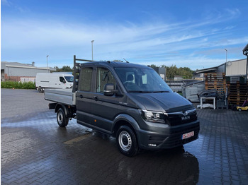 MAN TGE 3.180 Automatik 4x2 Doka 7 Sitzer Klima AHK - Pritsche Transporter: das Bild 1
