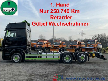 Mercedes-Benz 2542 BDF 6x2 Big Space Neuzustand 1. Hand Navi - Containerwagen/ Wechselfahrgestell LKW: das Bild 1