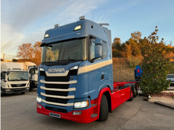 SCANIA S500 E6 (Chassis) - Containerwagen/ Wechselfahrgestell LKW: das Bild 1