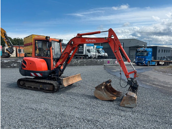 Minibagger Kubota KX 121-3a KX121 Minibagger Monoausleger 3xLöffel: das Bild 4