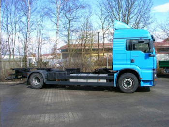 Containerwagen/ Wechselfahrgestell LKW MAN  18.410 TGA2 Achs BDF- LKW: das Bild 5