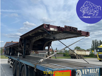 VAN HOOL Tieflader Auflieger