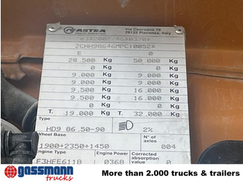 Fahrgestell LKW Iveco ASTRA HD9 86.50-90 8x6, Unfallschaden, Cursor 13: das Bild 5