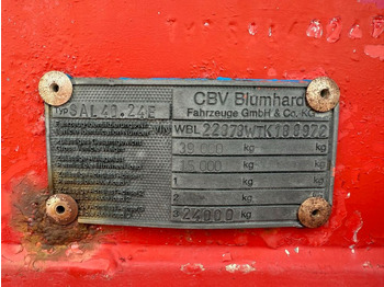 Tankauflieger Blumhardt 3 axle 29.000 L ADR Tank trailer Blumhardt 3 axle 29.000 L ADR Tanktrailer: das Bild 5 Tankauflieger Blumhardt 3 axle 29.000 L ADR Tank trailer Blumhardt 3 axle 29.000 L ADR Tanktrailer: das Bild 5