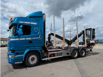SCANIA R 730 Holztransporter