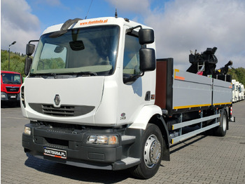 Pritsche LKW, Autokran Renault Midlum 180.240DXI + HDS HYVA HB170E2 Udzwig 3.6Tony: das Bild 5