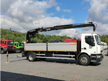 Pritsche LKW, Autokran Renault Midlum 180.240DXI + HDS HYVA HB170E2 Udzwig 3.6Tony: das Bild 4