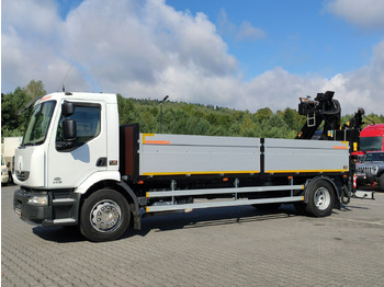 Pritsche LKW, Autokran Renault Midlum 180.240DXI + HDS HYVA HB170E2 Udzwig 3.6Tony: das Bild 3