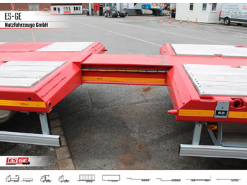 Tieflader Auflieger Faymonville MAX Trailer MAX100 Semi-Tieflader Radmulden: das Bild 4