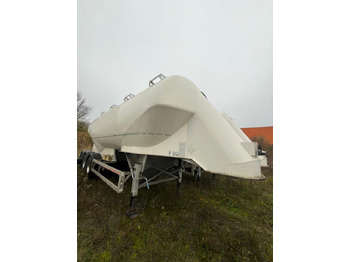 Siloauflieger FELDBINDER FELDBINDER Silo für Staub und Rieselgüter Auflieger EUT 40.3 Zement 40m³, Lenkachse: das Bild 2 Siloauflieger FELDBINDER FELDBINDER Silo für Staub und Rieselgüter Auflieger EUT 40.3 Zement 40m³, Lenkachse: das Bild 2