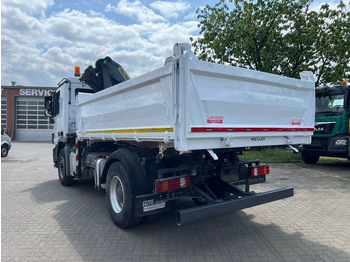 Kipper, Autokran Mercedes-Benz Actros 1841 K 2-Achs Kipper Kran Funk/2xhydr+Gre Mercedes-Benz Actros 1841 K 2-Achs Kipper Kran Funk/2xhydr+Gre: das Bild 4