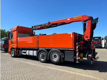 Pritsche LKW, Autokran Mercedes-Benz Actros 2648 L 6x2 Pritsche Heckkran 3xhydr.Aussc: das Bild 3