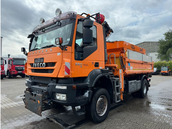 Autokran Iveco TRAKKER Kipper Kran TEREX 85.2 Winterdienst: das Bild 2
