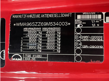 MAN TGS 41.480 8X8 BB TGS 41.480 8X8 BB, Motorabtrieb – Leasing MAN TGS 41.480 8X8 BB TGS 41.480 8X8 BB, Motorabtrieb: das Bild 5