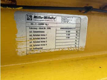 Abrollanhänger/ Absetzanhänger RA-T-Kombi 18,0 RA-T-Kombi 18,0: das Bild 4