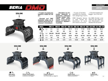 Greifer für Baumaschine neu kaufen DEMOQ DMD 210 S Hydraulic Polyp -grab 1285 kg: das Bild 5